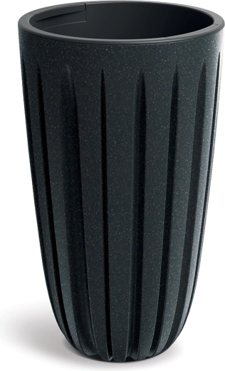 Maceta Wario Eco Wood 29 cm antracita
