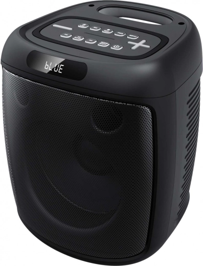 Potencia de 100 W y conjunto de tres altavoces para un sonido limpio