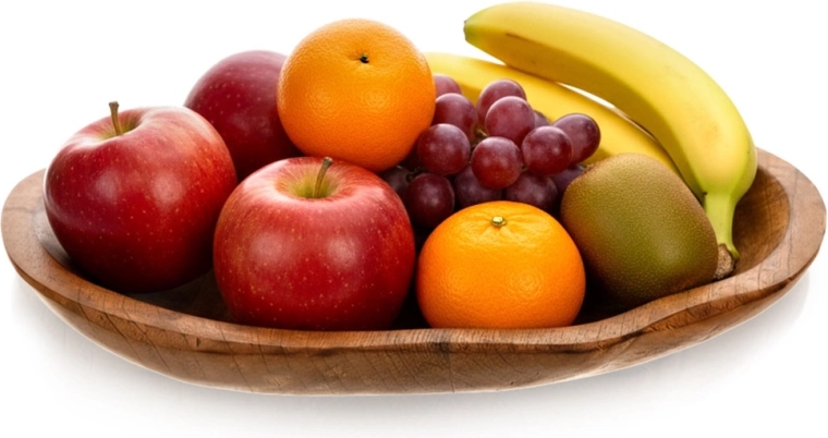 Plato de servir de madera de mango 30 × 30 cm