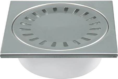 Sumidero de suelo inferior PV DN 50/55 inox