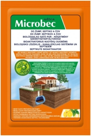 Bros Microbec para pozos negros, fosas sépticas y EDAR 25 g