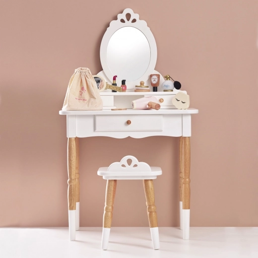 Le Toy Van tocador infantil con taburete Honeybake
