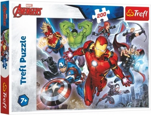 Puzle Marvel Avengers 200 piezas Trefl