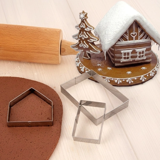 Juego completo para casa de jengibre 3D