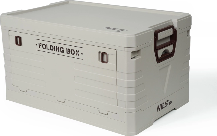 Caja de almacenamiento plegable con tapa 50 l NILS Camp