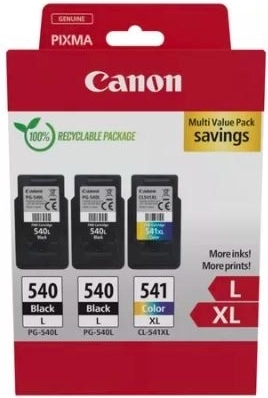 Cartucho de impresión Multipack Canon PG-540XL y CL-541XL
