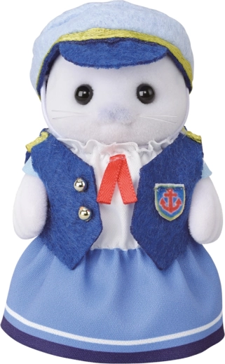 Figura de la mamá foca Amora con traje de marinera