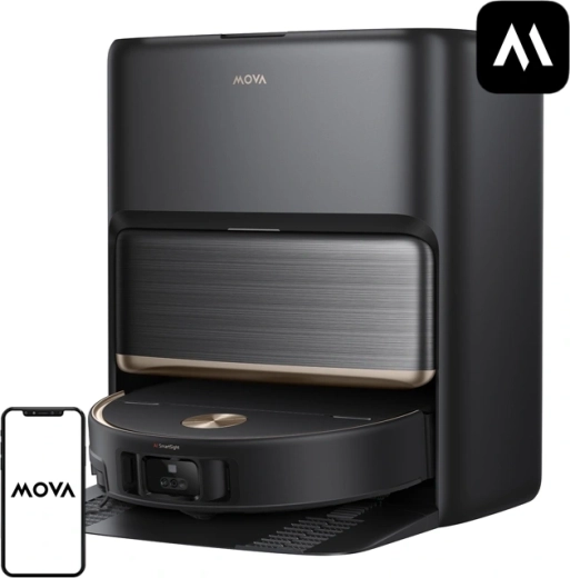 Robot de limpieza MOVA V70 Ultra Complete negro