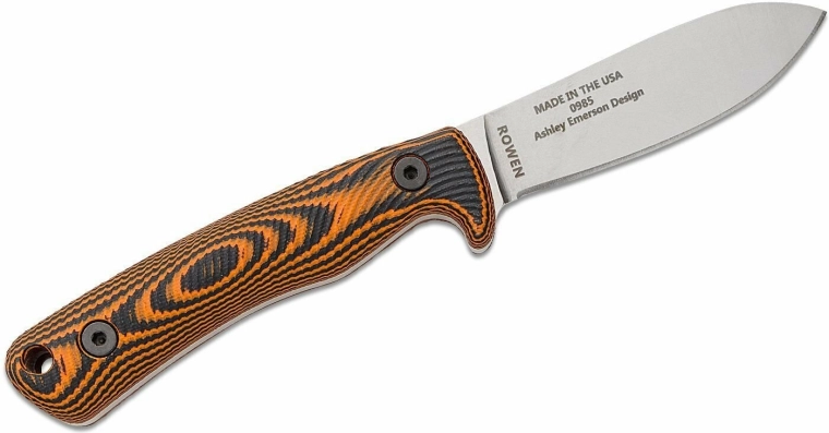 Hoja premium CPM S35VN con acabado stonewash