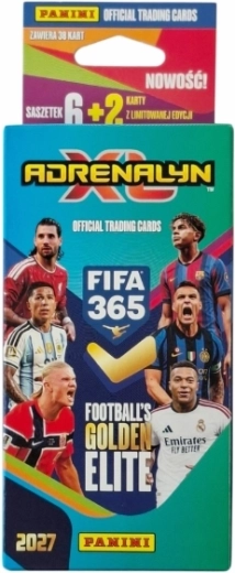 Blíster exclusivo Panini FIFA 365 Adrenalyn XL 2027