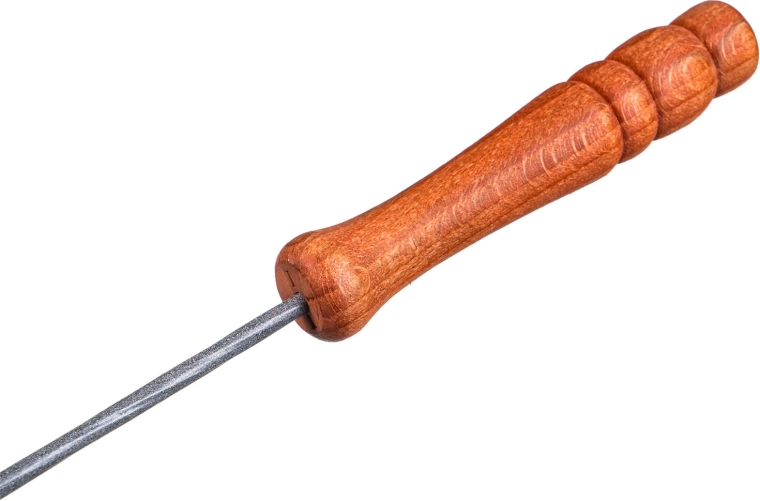 Mango de madera ergonómico