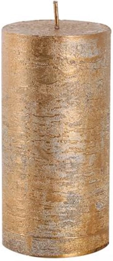 Vela rústica Provence cobriza de 12 cm