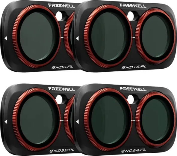 Freewell juego de filtros para Insta360 Luna Ultra Bright Day - 1 pieza