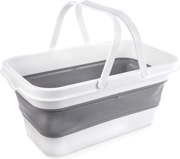Cesta plegable para ropa 28 l