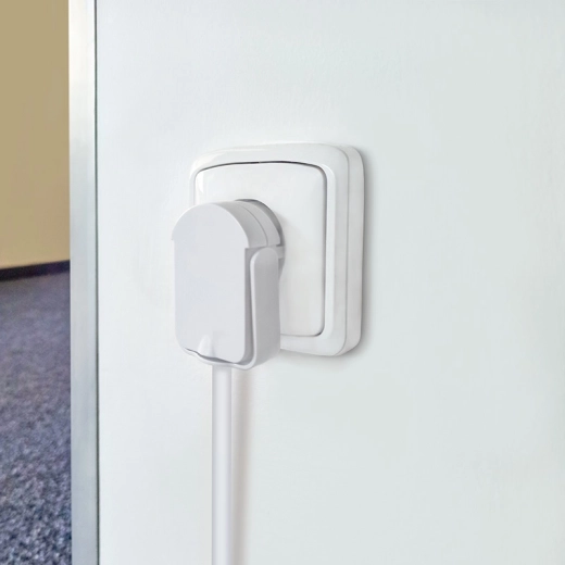 Adecuado para cables de alimentación y alargadores