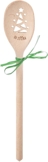 Cuchara de madera ovalada STROMEK 30 cm