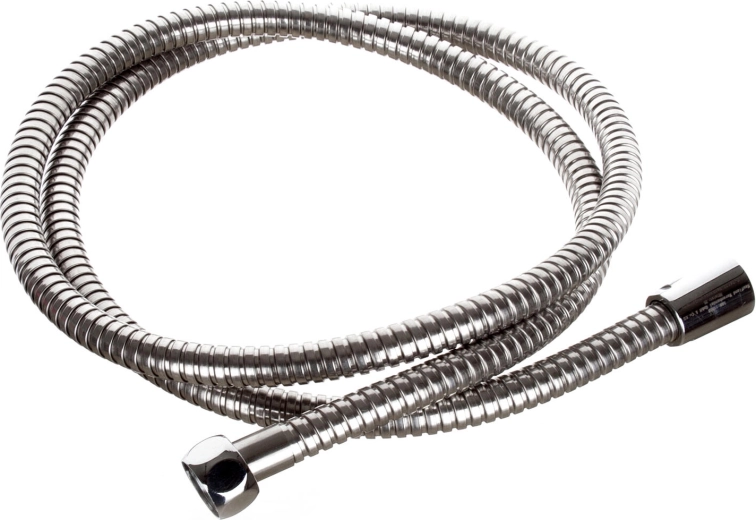 Manguera de ducha 150 cm plástico/acero inoxidable 1/2