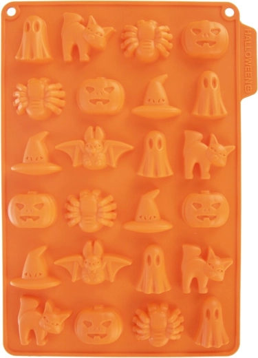 24 formas de Halloween en un solo molde