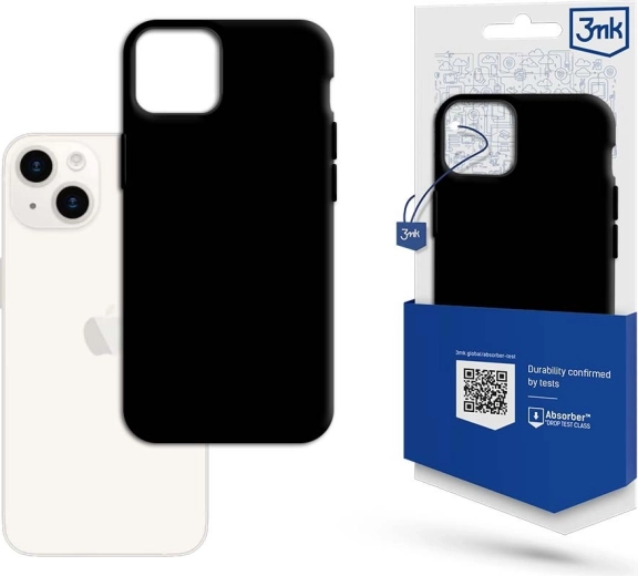 Matt Case para iPhone 15 6,1 negro