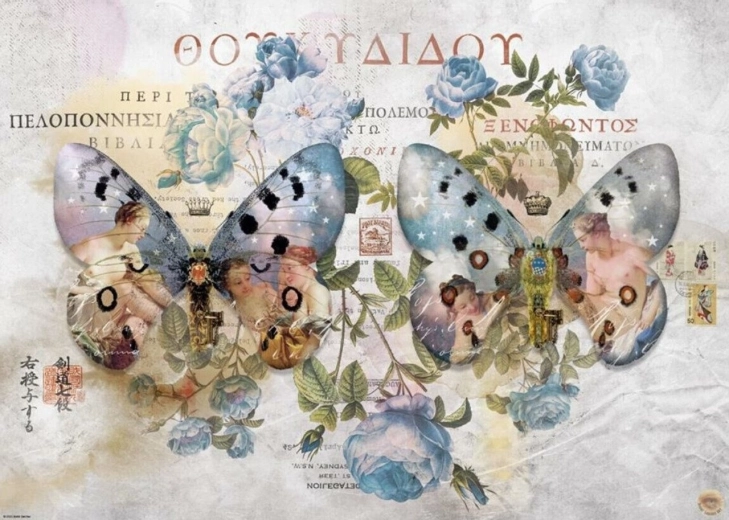 Puzle de 1000 piezas – Metamorfosis, Alas n.º 2 – Andre Sanchez
