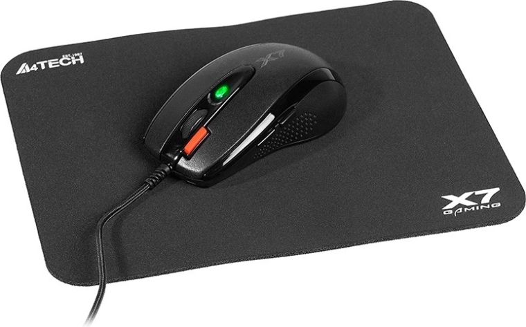 Set de ratón gaming y alfombrilla A4Tech X-Game