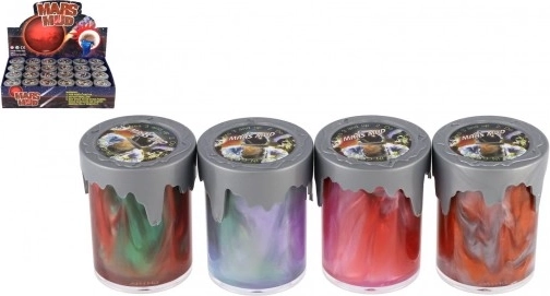 Slime metálico en vaso Mars Mud – slime táctil para niños