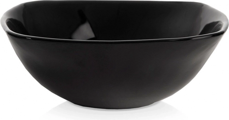 Cuenco de vidrio LUNA 190 ml negro 11,5 cm
