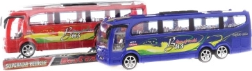 Autobús de plástico con motor de inercia