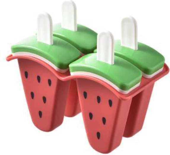 Moldes para helado Sandía, plástico, set de 4 uds