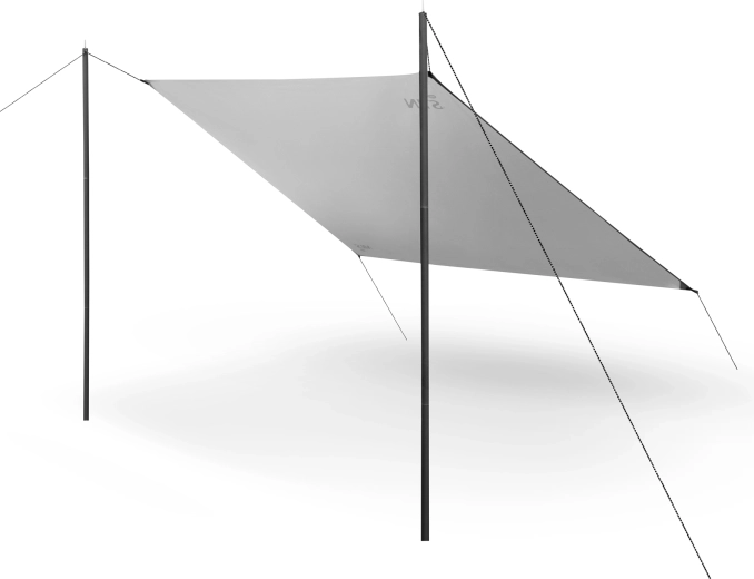 Protección fiable: recubrimiento reflectante UV y 1500 mm