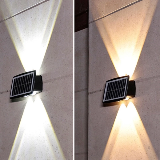Dos colores de luz: blanco cálido y frío