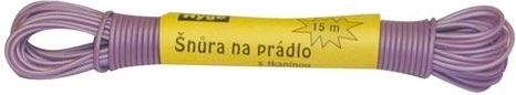 Cuerda para tender 10 m con revestimiento de plástico, mezcla de colores