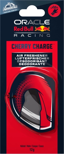 Ambientador para coche Armor All Oracle Red Bull Racing Cherry Charge – colgante con forma de casco