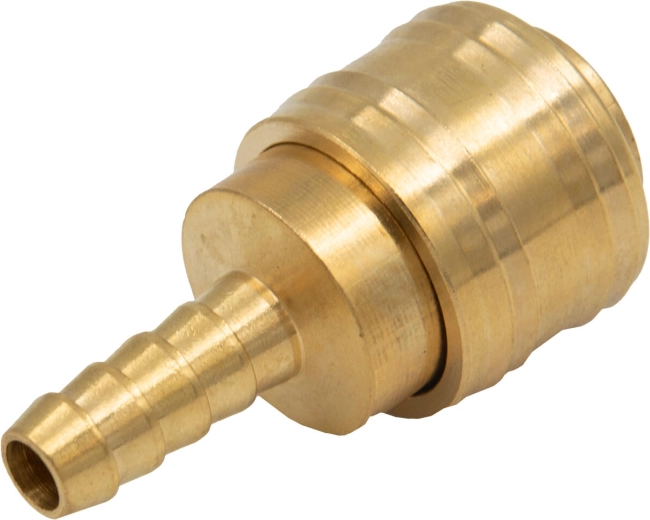 Acoplamiento rápido para manguera de jardín 3/8" 9 mm de latón