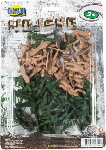 Set de figuras militares en blíster