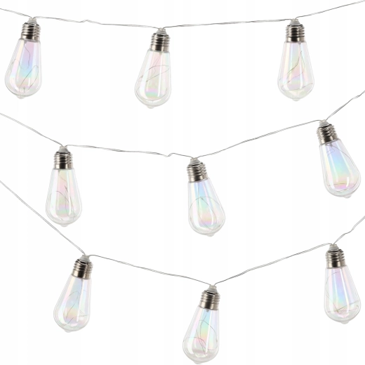 Luz blanca fría brillante de 10 LED