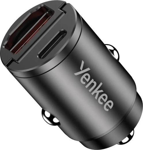 Cargador de coche 30 W USB‑C/USB‑A con Power Delivery y Quick Charge