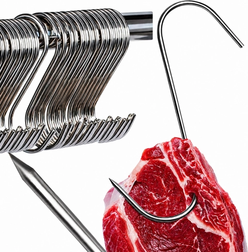 Ideal para ahumar y colgar carne