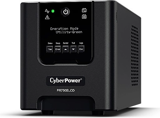 Sistema de alimentación ininterrumpida (UPS) de respaldo CYBERPOWER PR750ELCD