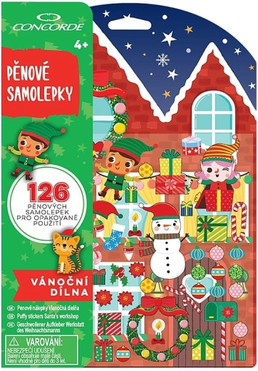 Pegatinas de espuma Taller Navideño CONCORDE