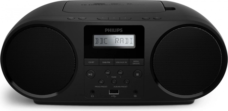 Radio portátil y boombox con CD PHILIPS TAZ6000 con DAB+/FM, Bluetooth y USB