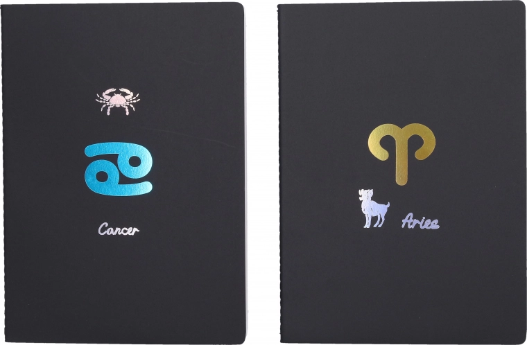Cuaderno de notas con líneas Zodiac 18,5x25,5 cm