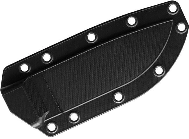 Funda de plástico ESEE para cuchillo ESEE Model 4, negra, sin clip