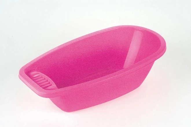 Bañera infantil para muñecas - rosa