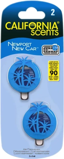 California Scents mini difusor para ventilación Newport new car