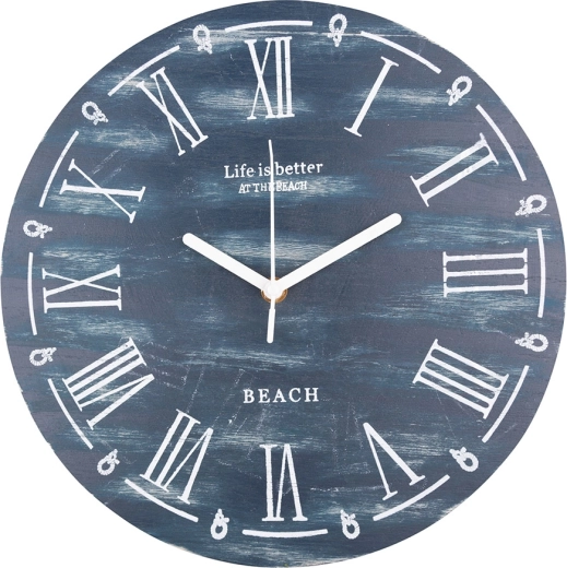 Reloj de pared de madera Elisabeth 30 cm