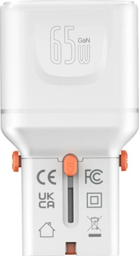 Carga rápida y eficiente gracias a GaN 65 W