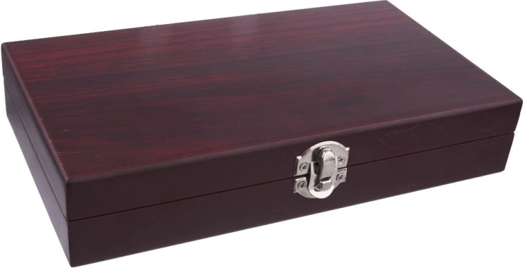 Elegante estuche de madera para un almacenamiento seguro