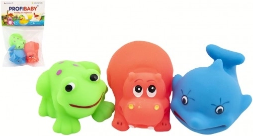 Animalitos de goma para el agua 3 uds.