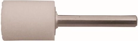 Muela abrasiva cilíndrica con vástago 20 × 25 mm, grano 60